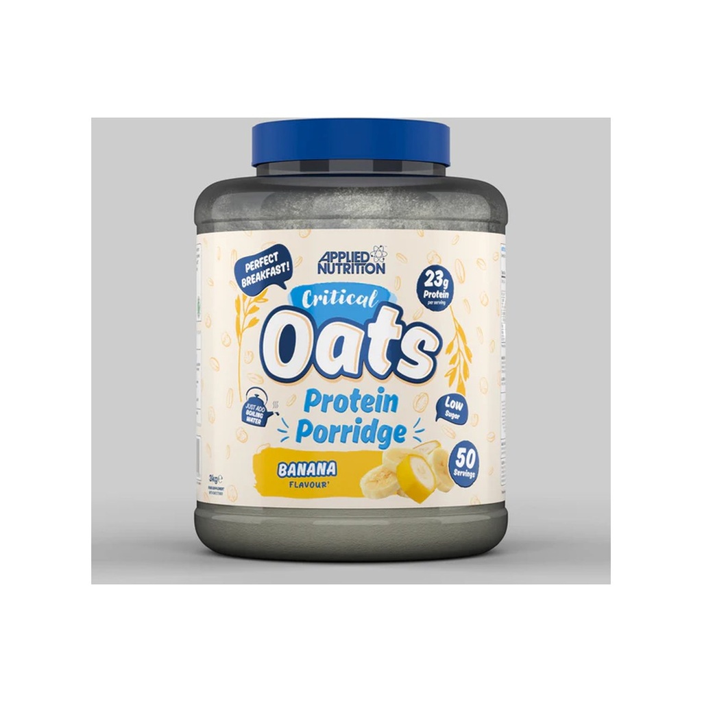 [SUP-157-3] Critical Oats Protein Porridge 3kg 50 Servings (Blue Raspberry)