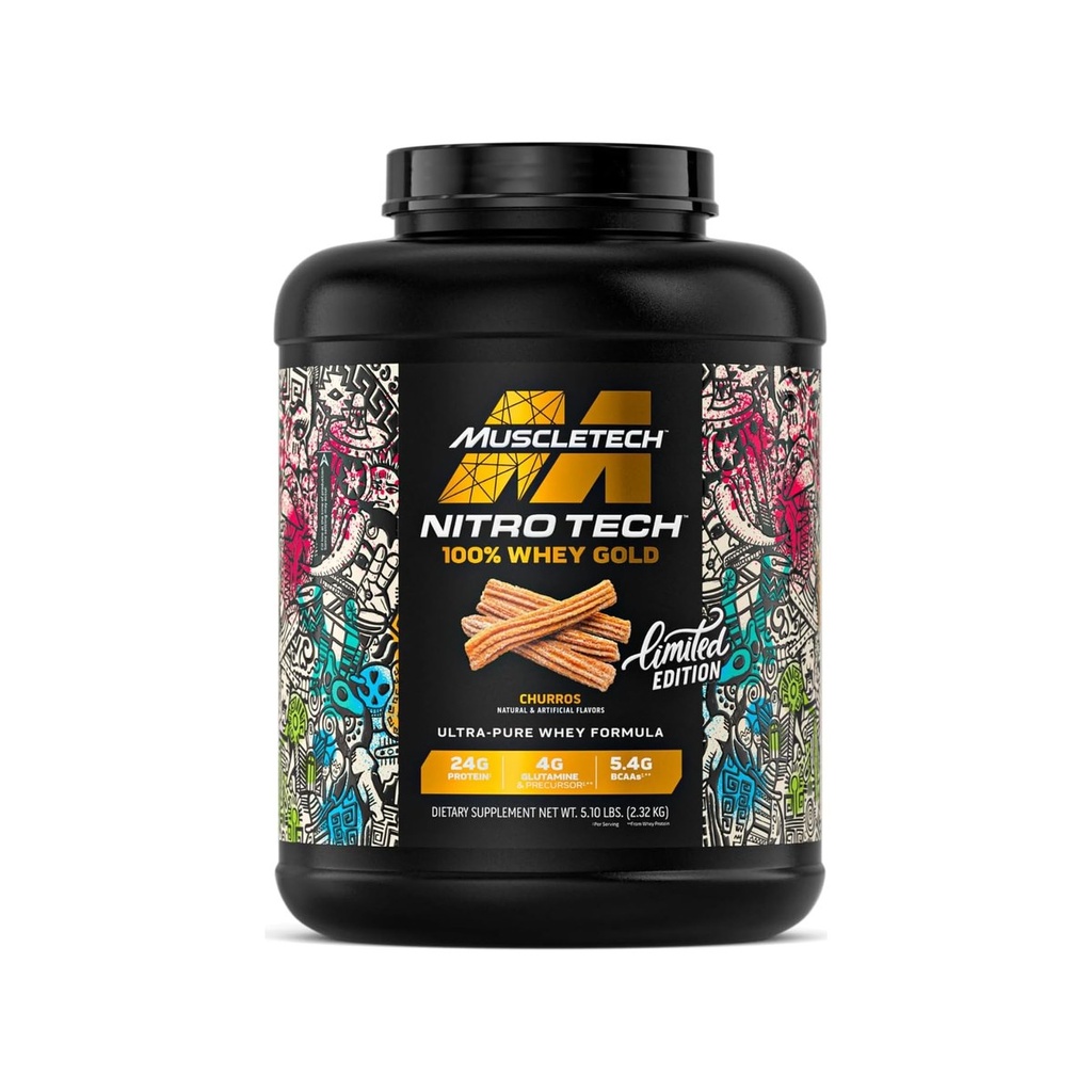[SUP-273-1] MuscleTech Nitro-Tech 100% Whey Gold (Churros)