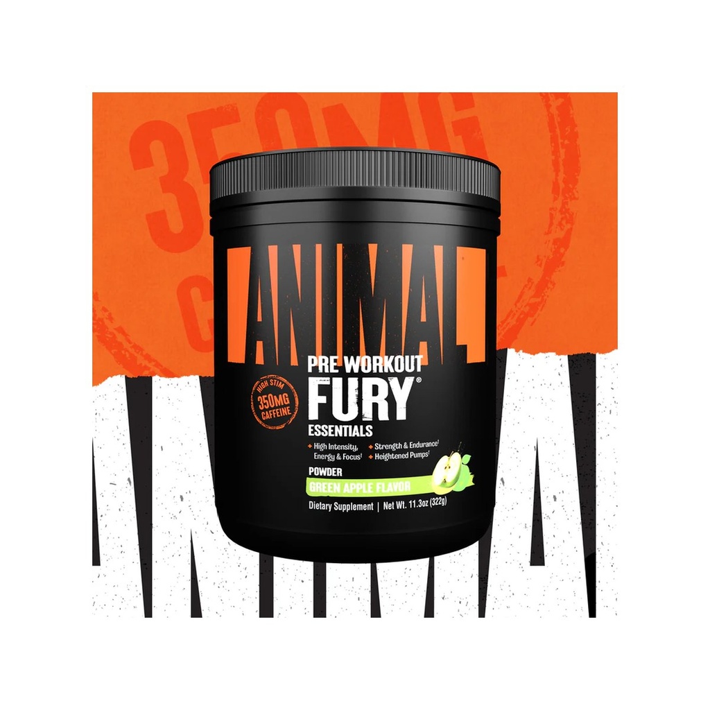 [SUP-148] Animal Fury Pre Workout Powder