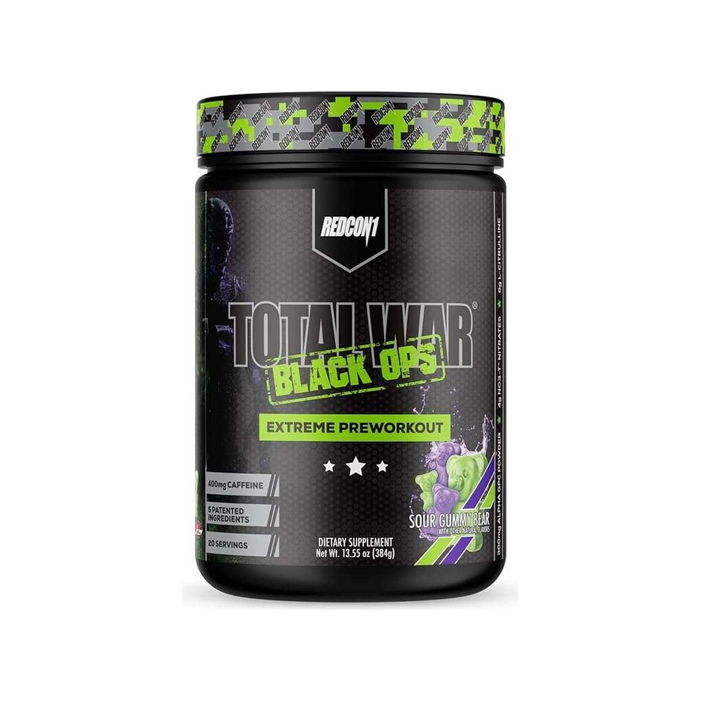 Redcon1 Total War Black Ops Extreme Pre-Workout (Flavored)