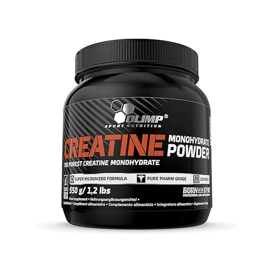 Olimp Sport Nutrition Creatine Monohydrate Powder Black Series — Super Micronized