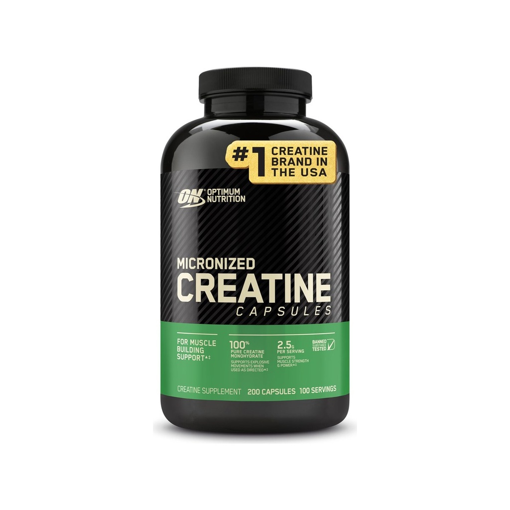 Optimum Nutrition Micronized Creatine Capsules