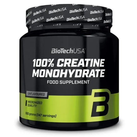 [SUP-304] BIOTECH USA 100% CREATINE MONOHYDRATE 500G