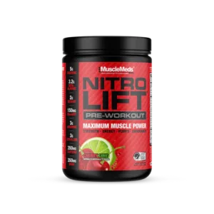NITRO LIFT is the premiere choice for serious athletes seeking unparalleled strength and power. During workouts your ability to lift heavier weights and perform more repetitions depends on the supply of Adenosine triphosphate (ATP ). During exercise your body’s supply of ATP is rapidly depleted, so in order to maintain muscle power, the continual supply and resynthesis of ATP must be maintained to fuel muscle contraction and power.