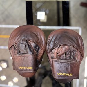 Top grain leather target pads