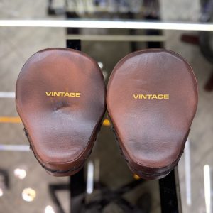 Top grain leather target pads